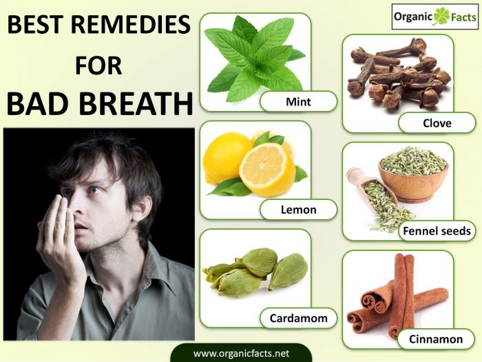 12 Wonderful Home Remedies For Bad Breath Halitosis Organic Facts