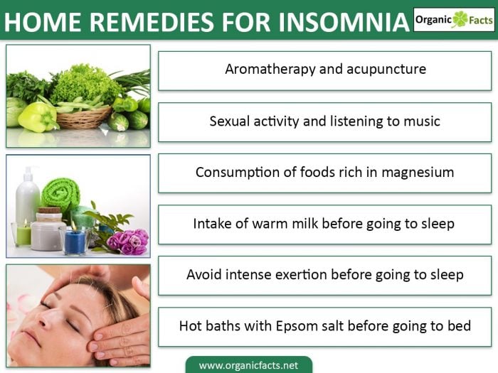 insomnia cures natural remedies