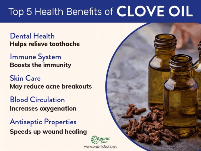 15 Surprising Benefits Of Clove Oil Organic Facts