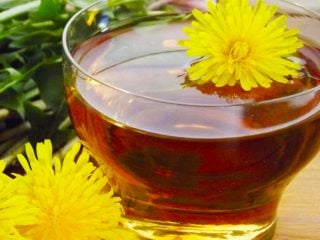 dandelion tea