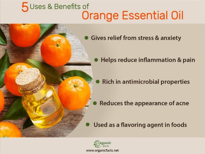 13 Amazing Benefits of Orange Essential Oil Organic Facts