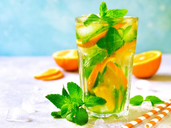 Orange Lemonade With Mint & Ginger Recipe | Organic Facts