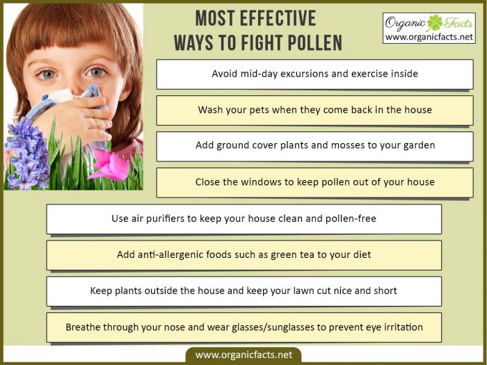 15 Effective Ways to Fight Pollen | Organic Facts