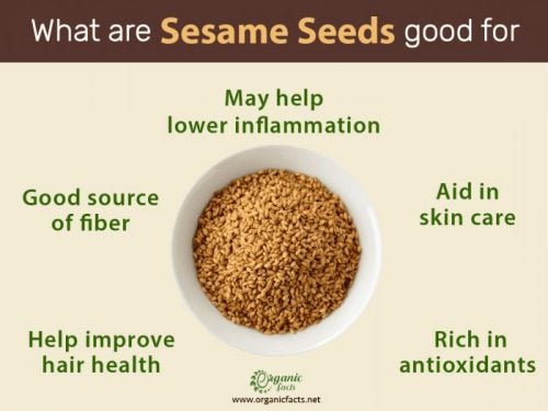 10 Nutritional Benefits Of Sesame Seeds | Organic Facts